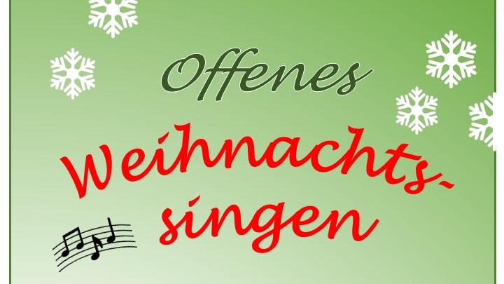 Offenes Weihnachtssingen